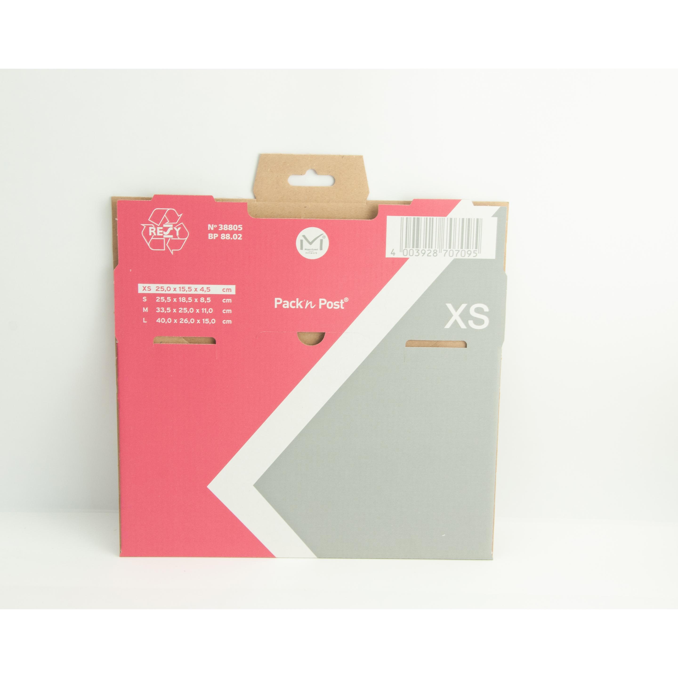 GPV, Versandkarton + Versandbox, BoOEtes postales XS (5 x)