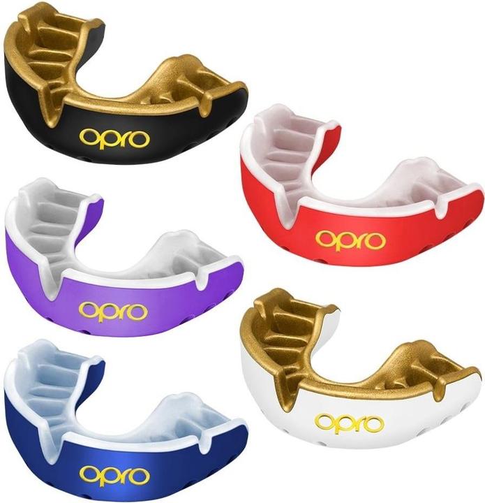 Image du produit Opro Self-Fit Gold - Blanc/Or - NEW (Taille unique)