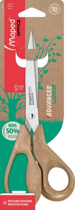 Produktbild Maped Schere ADVANCED wood 21cm (21 cm)