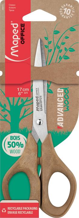 Produktbild Maped Schere ADVANCED wood 17cm (17 cm)