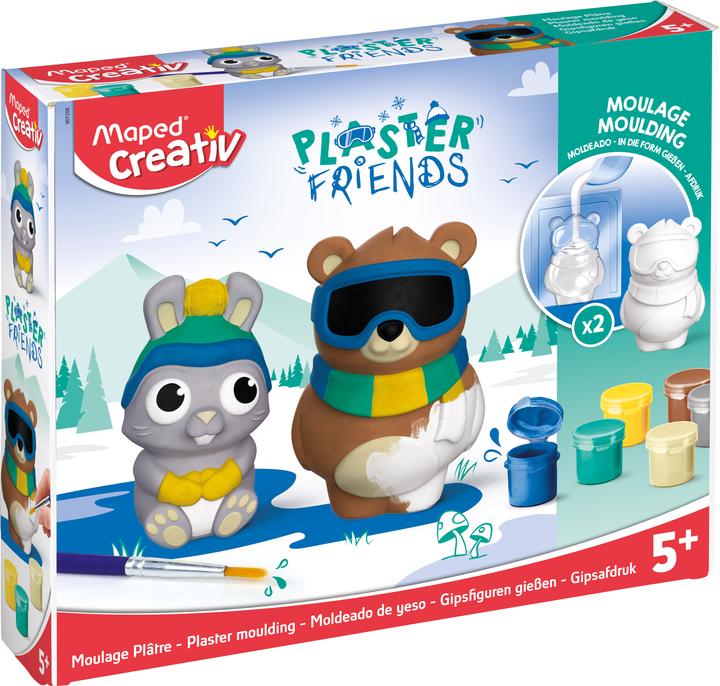 Produktbild Maped Creativ Gips-Set PLASTER FRIENDS "WINTER"