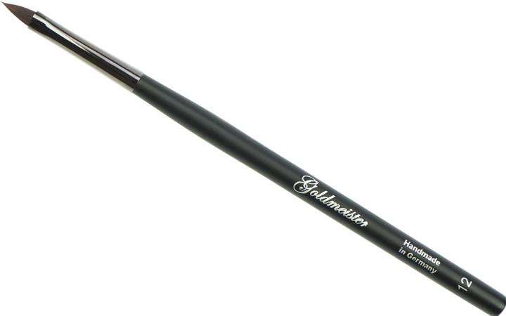 Lippenpinsel (12) aus feinstem Torayhaar, Länge: 16 cm (Lippen)