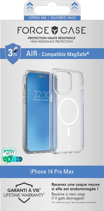 Actual product image Force Air MagSafe Clear iPhone 14 Pro Max (Apple iPhone 14 Pro Max)