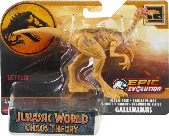 Actual product image Mattel Jurassic World Chaos Theory Gallimimus για 4+ ετών HTK56