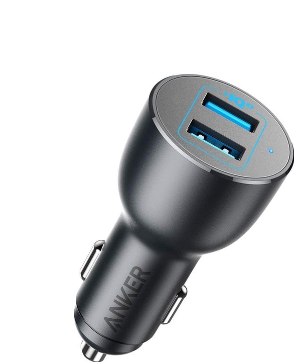 Actual product image Anker PowerDrive III 2-Port Alloy