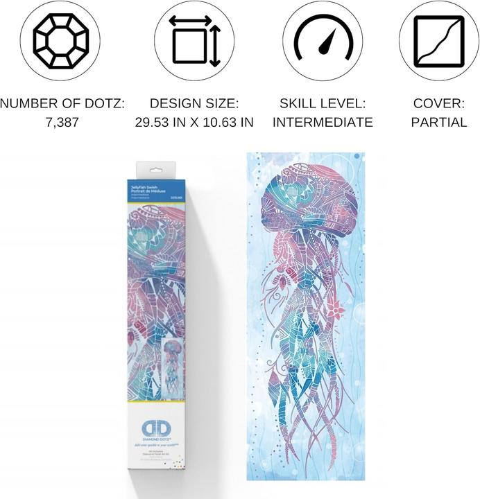 Produktbild Diamond Dotz Diamond Painting Qualle
