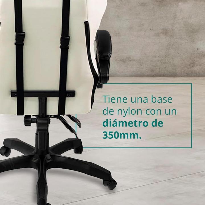 Immagine prodotto Kubo Sedia da gaming ergonomica con supporto lombare e testiera regolabile