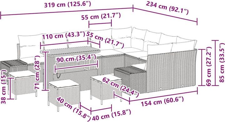 Produktbild vidaXL Sincere
