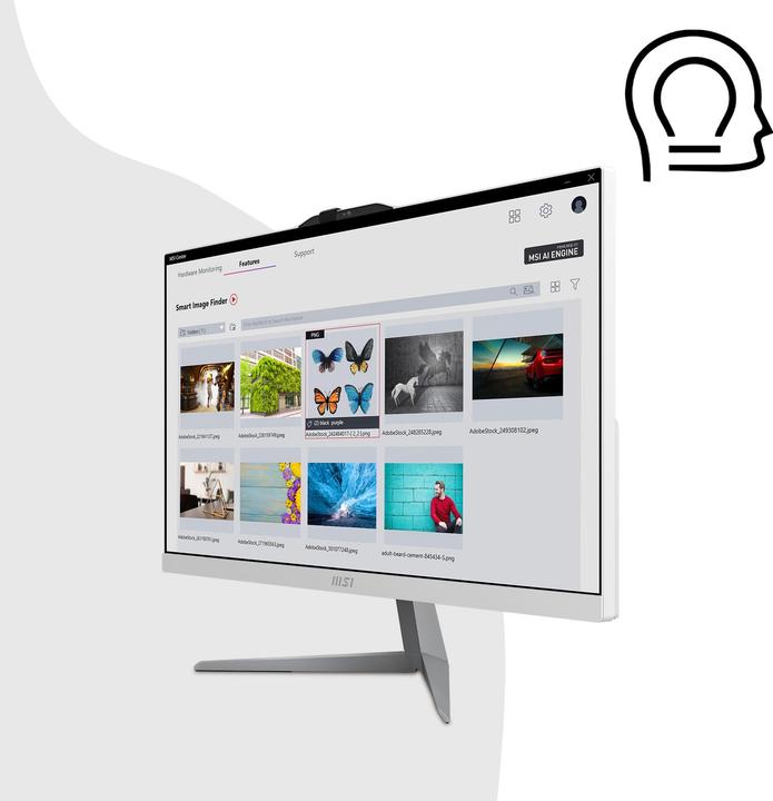 Produktbild MSI Modern AM242 1M-1221EU W11 Pro (AM2421M1221EU) (256 GB, 8 GB, Intel Arc Graphics)