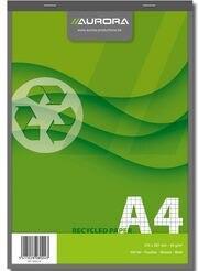 Image du produit Aurora Bloc-notes piqué à cheval DIN A4 quadrillé Papier gris Non perforé (A4, Quadrillé)