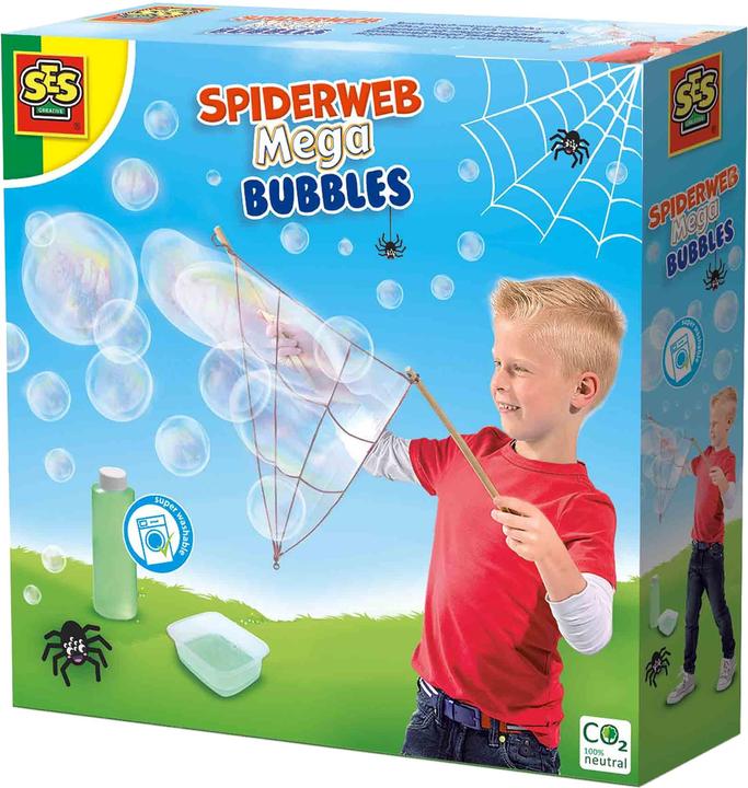 Ses 02322 Outdoor Spiderweb Mega Bubbles