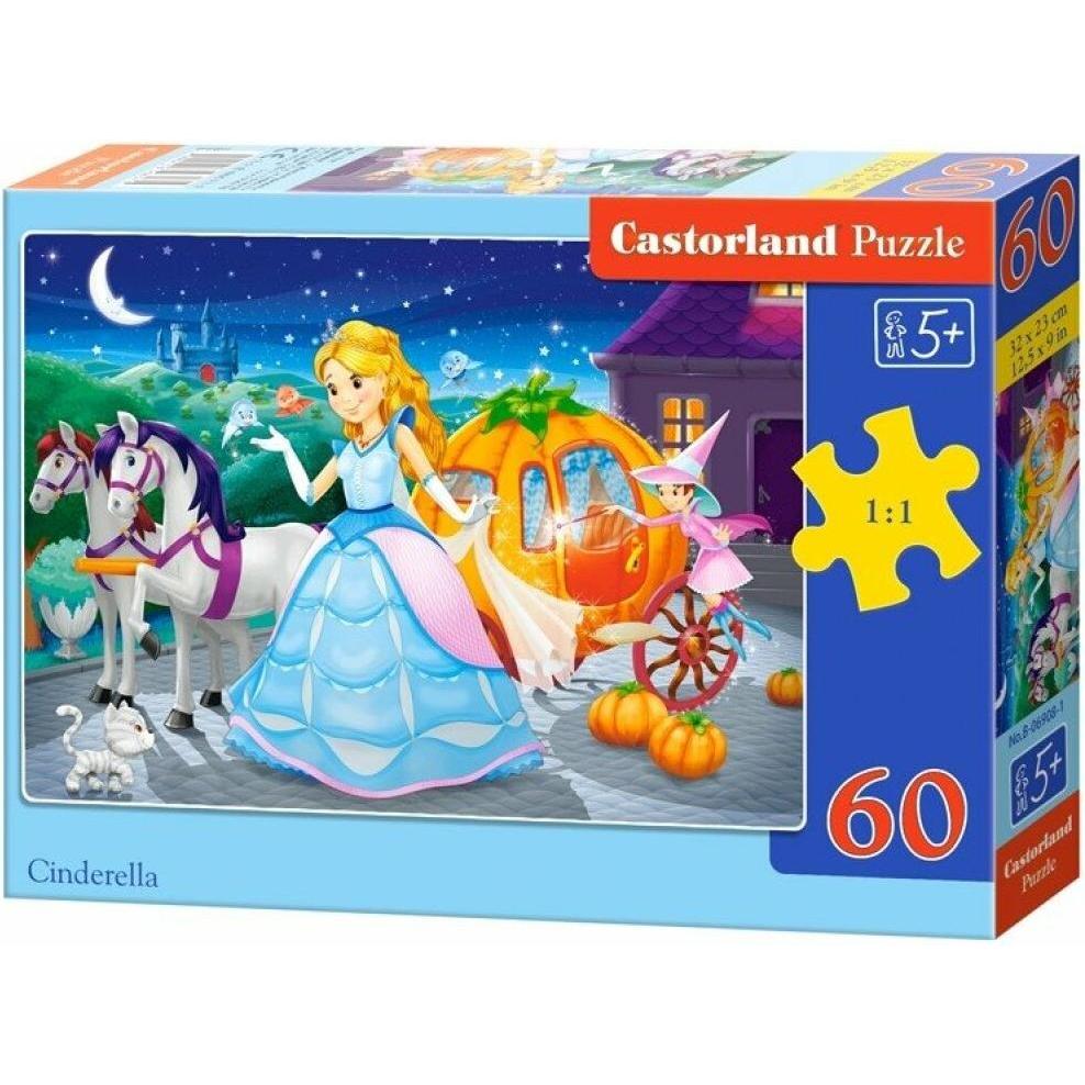 Castorland Cinderella, Puzzle 60 Teile (60 Teile)