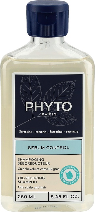 Phyto Sebum Control Shampoo Fl 250 ml (250 ml, Flüssiges Shampoo)