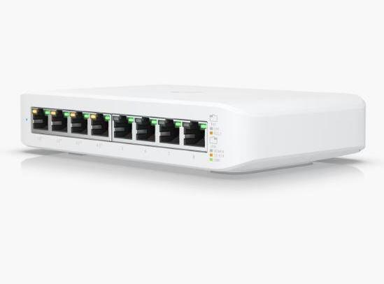 Actual product image Ubiquiti Lite 8 PoE (8 ports)