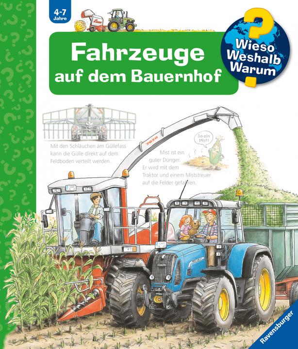 Actual product image Ravensburger Fahrzeuge auf dem Bauernhof (German, Andrea Erne, 2012)