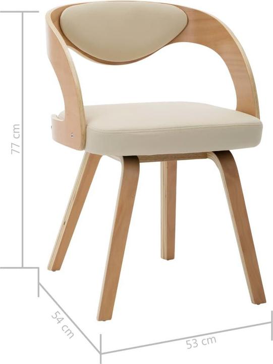 Actual product image vidaXL Esszimmerstuhl