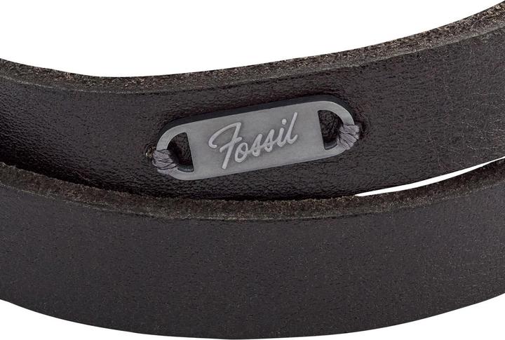 Produktbild Fossil Heritage Armband (24 cm, Edelstahl, Leder)