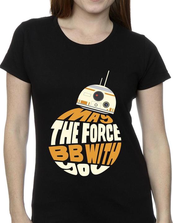 Image du produit Star Wars - T-shirt MAY THE FORCE BB8 - Femme (S)