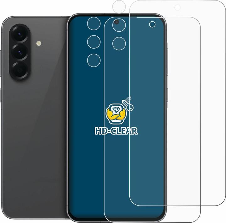 Produktbild BROTECT Schutzfolie Displayschutz Displayschutzfolie Folie Klar Transparent (2 Stück, Samsung Galaxy A56)