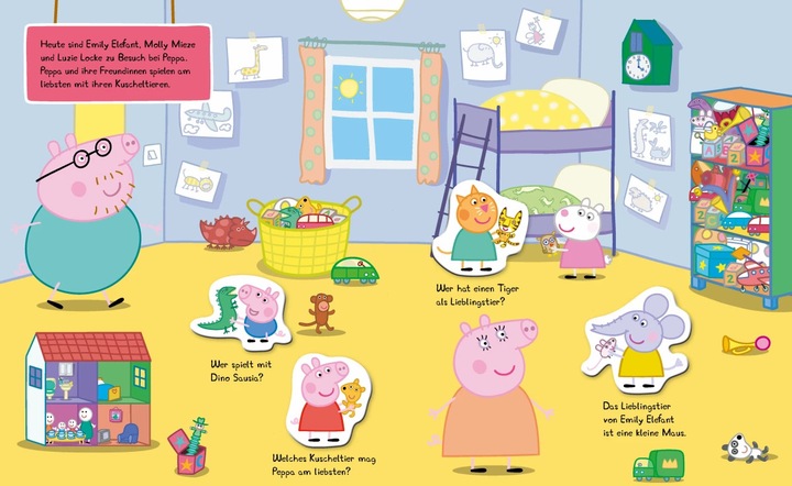 Immagine prodotto Peppa Pig Magnet-Spiel-Buch (Tedesco, 2022)