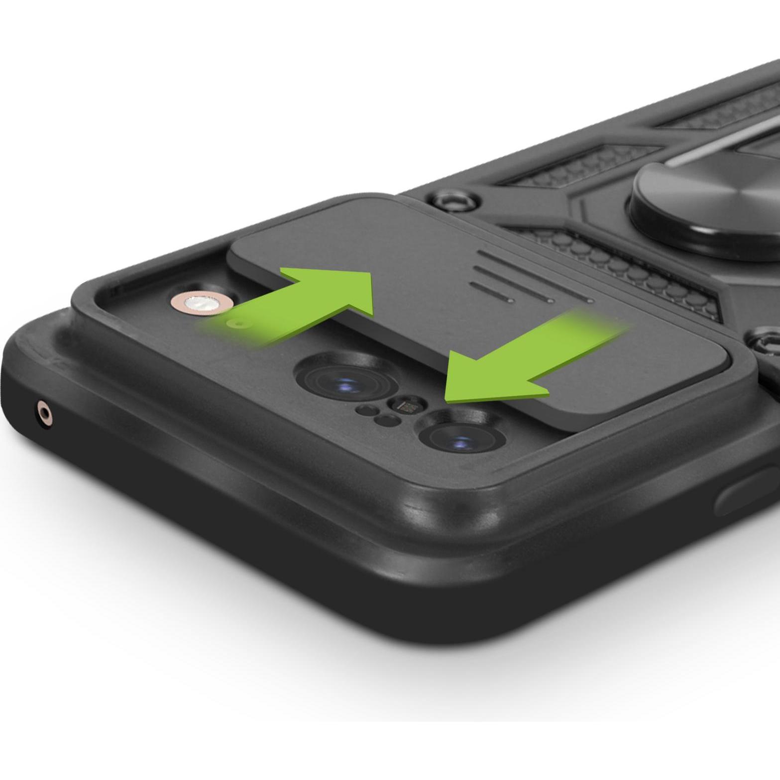Thumbnail - Mayaxess ProtectorRing Case Series (Google Pixel 8), Smartphone Hülle, Schwarz
