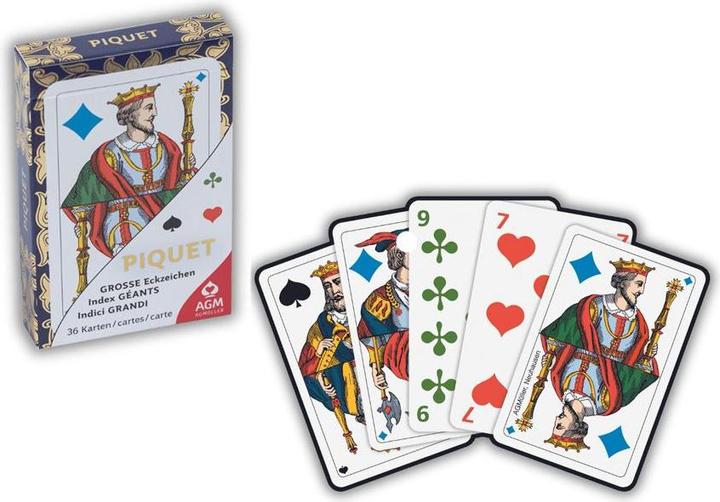 Actual product image AGM Piquet Deluxe - French motifs (German)