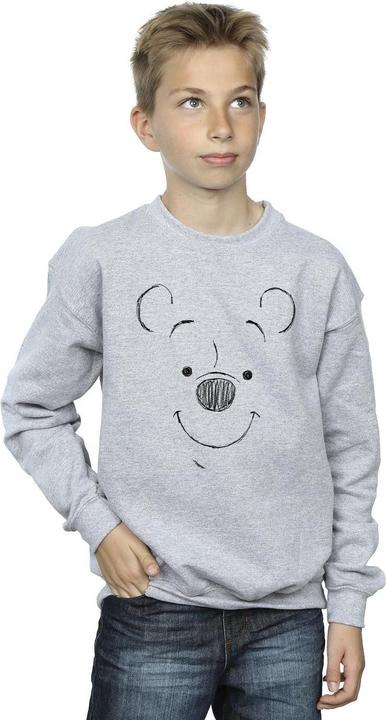 Produktbild Disney Winnie The Pooh Winnie The Pooh Face Sweatshirt Jungen (140, 146)