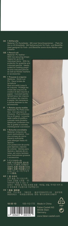 Immagine prodotto Faber-Castell Rotolo di penna arte e grafica (Marrone, 1 x)
