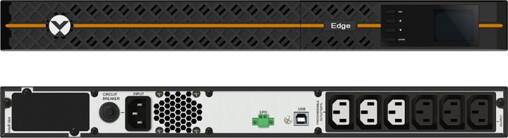Immagine prodotto Vertiv EDGE UPS 1000VA/900W 1U Rack porta IntelliSlot (1000 VA, 900 W, Interattivo linea UPS)