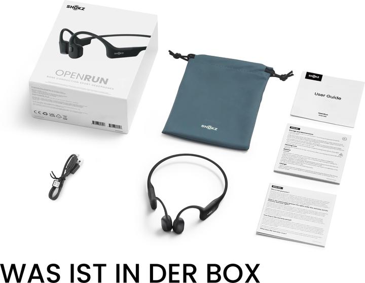 Produktbild Shokz OpenRun USB-C (keine Geräuschunterdrückung, 8 h, Kabellos)