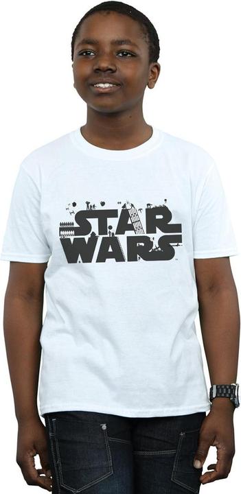 Produktbild Star Wars Minimalist Logo TShirt Jungen (152, 158)