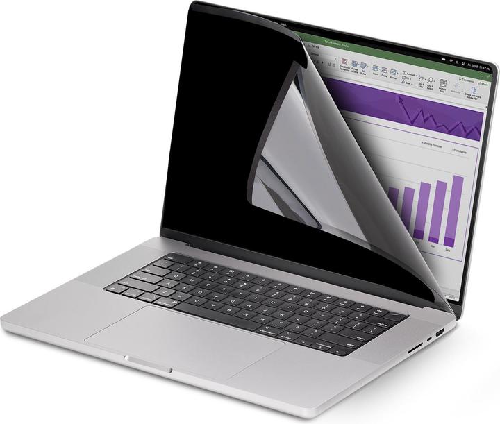 Produktbild StarTech com 142MM-PRIVACY-SCREEN, 35,6 cm (14"), Laptop, Rahmenloser Blickschutzfilter, Glänze (14")