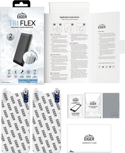 Actual product image Eiger Mountain H.I.T (2 pcs., Apple iPhone 12, Apple iPhone 12 Pro)