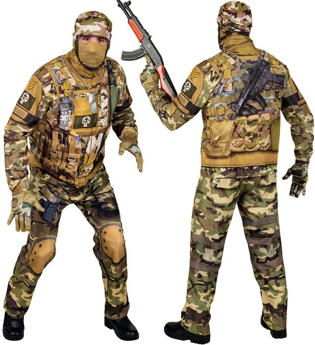 Produktbild Widmann Soldat Fast Costume (L)