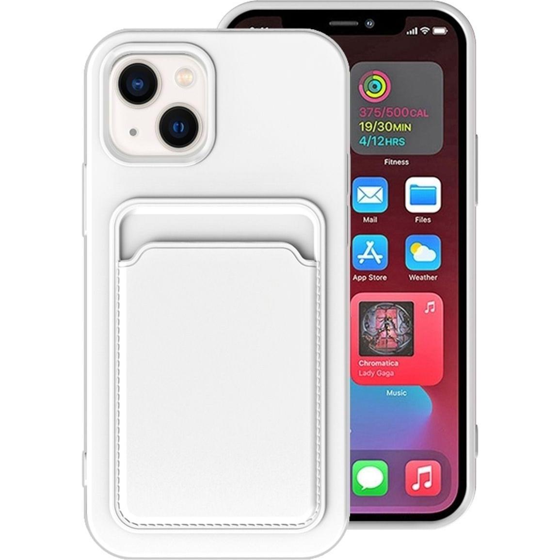 Thumbnail - König Design Hülle Handy Schutz für Apple iPhone 14 Serie Case Cover Bumper Kartenfach Etuis (Apple iPhone 14), Smartpho...