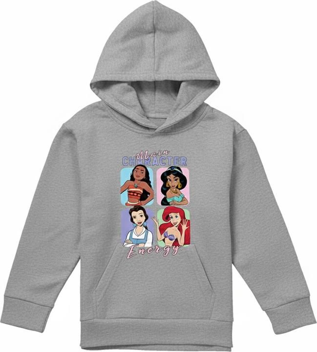 Produktbild Disney Princess Main Character Energy Kapuzenpullover meliert (128)