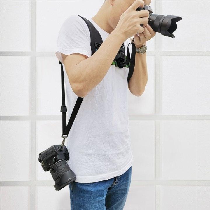 Actual product image Puluz Double shoulder harness for cameras PU6002 (Various video accessories)