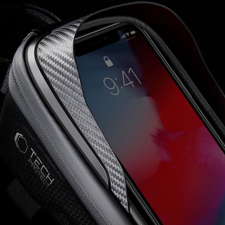 Produktbild Tech-Protect V2 bicycle bag with space for a 1l phone - black
