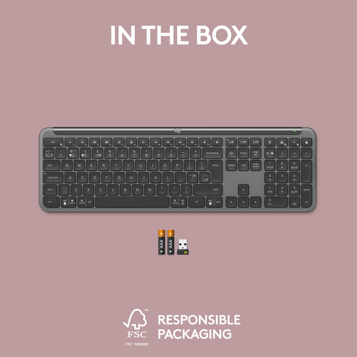Image du produit Logitech K950 Signature Slim (CH, Sans fil)