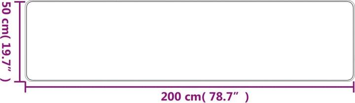 Actual product image vidaXL Nio (200 x 50 cm)