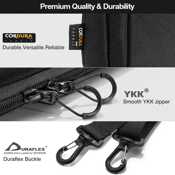 Produktbild tomtoc H13 (9.7-11") Tablet Sleeve (iPad Air 2014 (2. Gen), iPad Pro 11 2020 (2. Gen), iPad Pro 10.5 2017 (1. Gen), iPad Pro 10.5 2019 (2. Gen), iPad Pro 11 2018 (1. Gen), iPad Air 2020 (4. Gen), iPad Air 2022 (5. Gen), iPad Air 2019 (3. Gen))