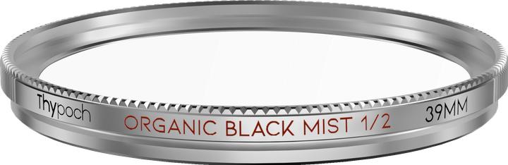 Actual product image Thypoch Organic Black Mist 1/2 39mm Filter Silver (39 mm, Black Mist Filter)