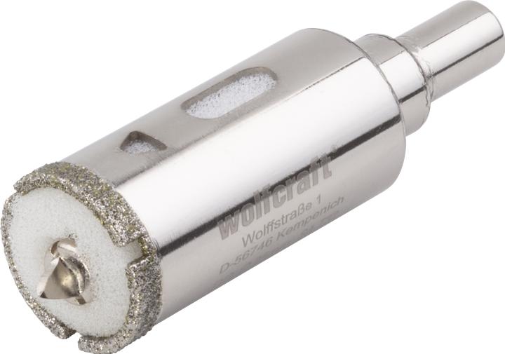 Produktbild wolfcraft 1 Diamantbestr. Bohrkrone m.Schaft ø25mm (25 mm)