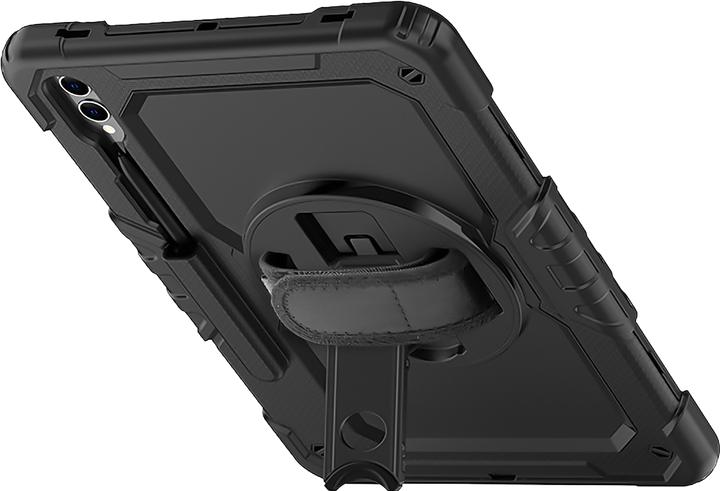 Produktbild Cazy Stossfest Hülle Kompatibel mit Samsung Galaxy Tab S9+ / S9 FE+ - Schutz Fallfest Hülle - mit Drehbar (Samsung Galaxy Tab S10+, Samsung Galaxy Tab S9 FE+, Samsung Galaxy Tab S9+)