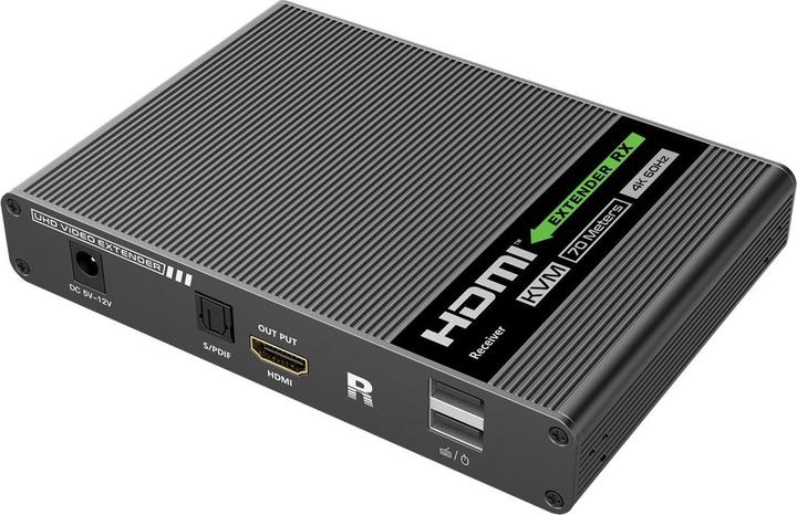 Produktbild Techly IDATA HDMI-KVM67 KVM extender Transmitter & receiver