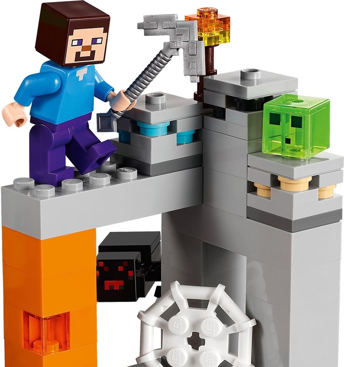 Produktbild LEGO Minecraft End-Of-Live Set Die verlassene Mine - 21166 NEU! Teile 248x (21166)