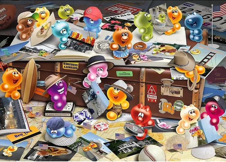 Image du produit Ravensburger Gelini German Tourist (1000 pièces)