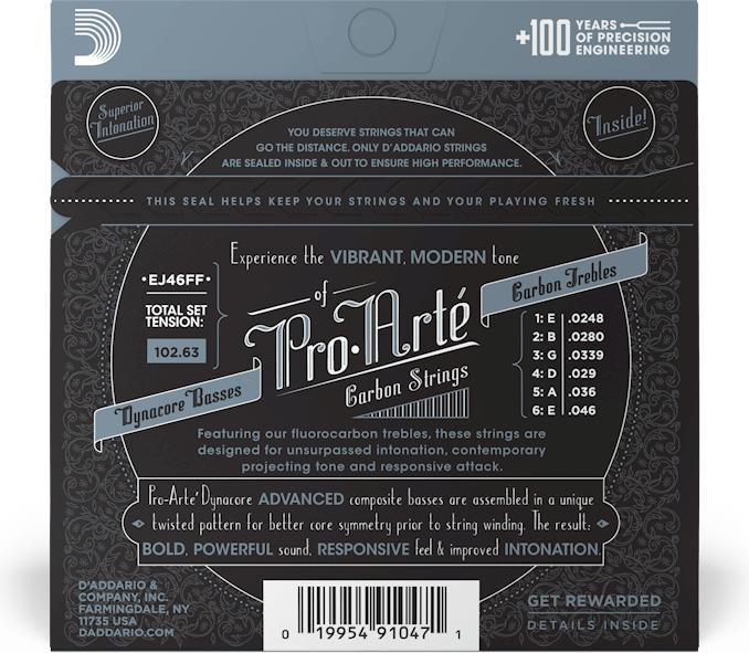 Actual product image D'Addario EJ46 FF Classical PRO (6 x, Guitar, 0.02")