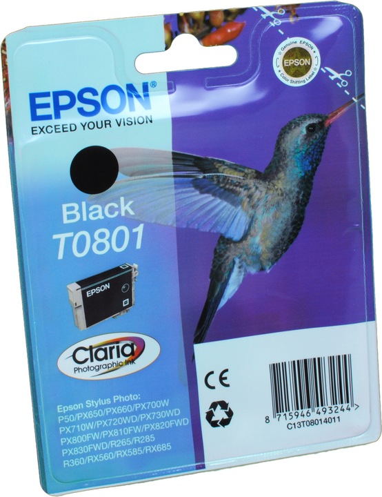 Produktbild Epson T0801 Claria Photographic (BK)