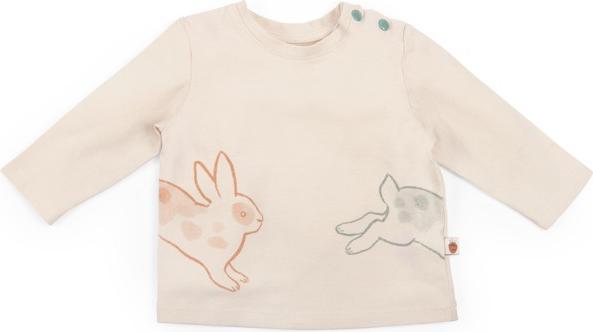 Produktbild Moulin Roty Shirt, Hase, cremefarben, 6 Monate (68)